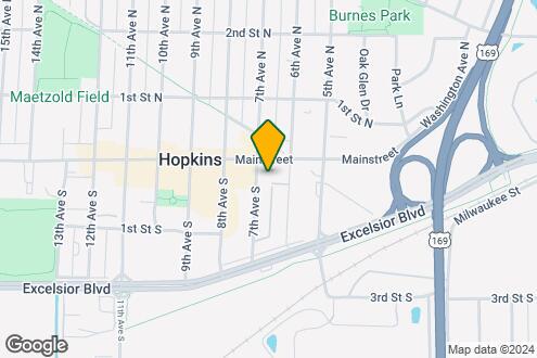 Map Image of the Property - Hopkins Village Apartments