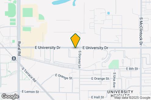 Map Image of the Property - 1275 E University Dr