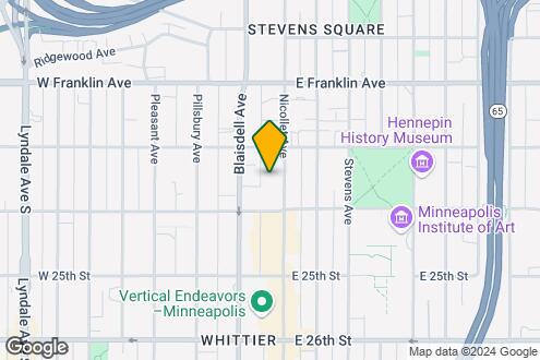 Imagen del Mapa de la Propiedad - 2222 Nicollet Avenue