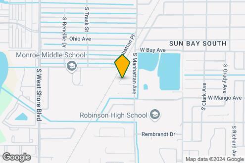 Map Image of the Property - Sun Bay Palms at South Tampa