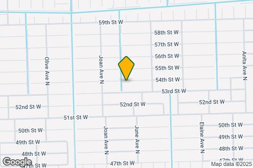 Map Image of the Property - 2817 54th St W