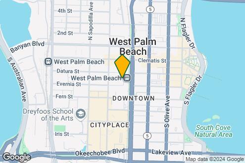 Imagen del Mapa de la Propiedad - ParkLine Palm Beaches