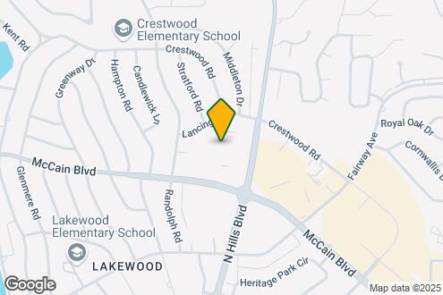 Map Image of the Property - The Lakewood House Apartments