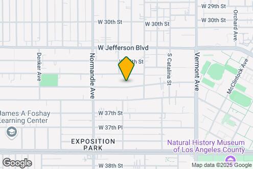 Imagen del Mapa de la Propiedad - 1297 W 36th St- Housing near USC