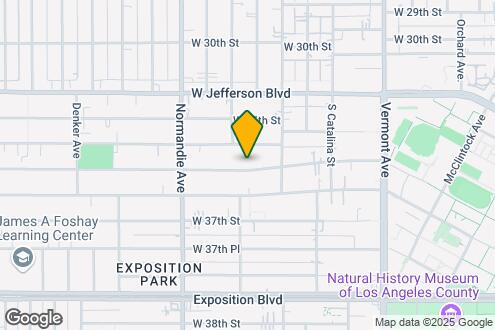 Map Image of the Property - 1297 W 36th St- Housing near USC