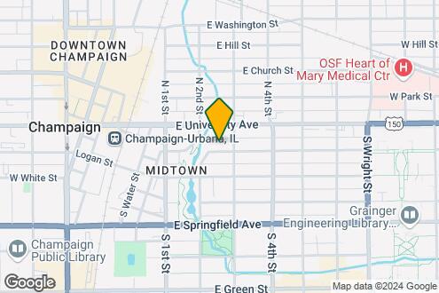 Map Image of the Property - 214 E Clark