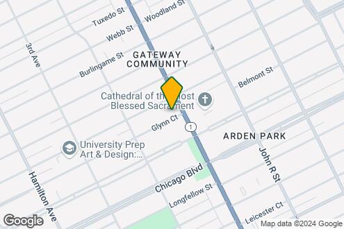 Map Image of the Property - Cathedral Arts Apartments