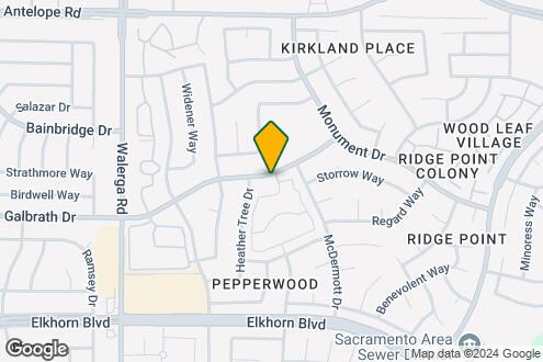 Map Image of the Property - Pepperwood Knoll Apartments