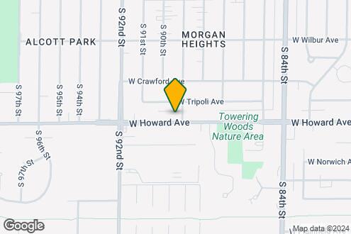 Map Image of the Property - 8900-8916 W Howard Ave