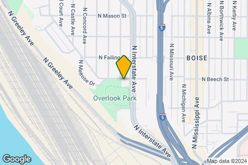 Map Image of the Property - Overlook Park Flats