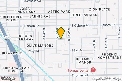 Map Image of the Property - Portola Biltmore