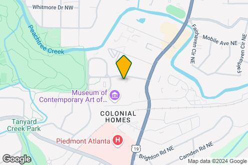 Map Image of the Property - Wesley Townsend Apartments at Buckhead