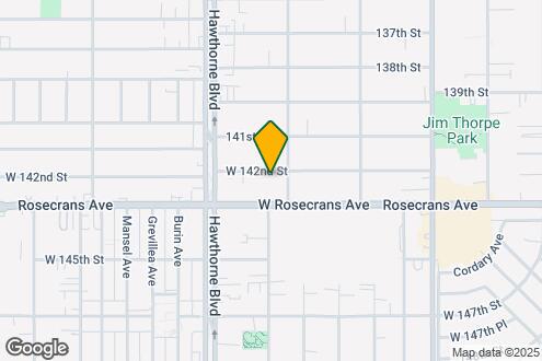 Map Image of the Property - 4326 W 142nd St