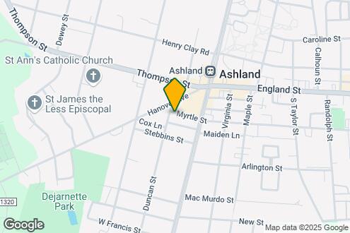 Map Image of the Property - Ashland Crossing