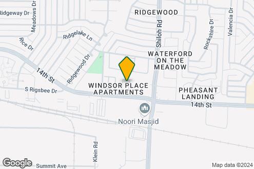 Map Image of the Property - Windsor Place Townhomes