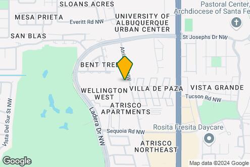 Map Image of the Property - Mesa Ridge Apartments