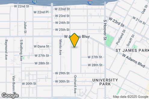 Imagen del Mapa de la Propiedad - The Hive On Ellendale USC Student Housing