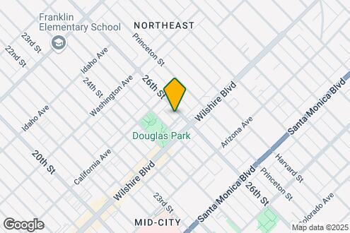 Map Image of the Property - 1134 26th St - Parkview Santa Monica