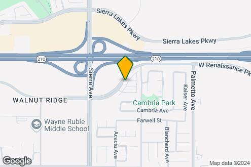 Map Image of the Property - Calista Townhomes