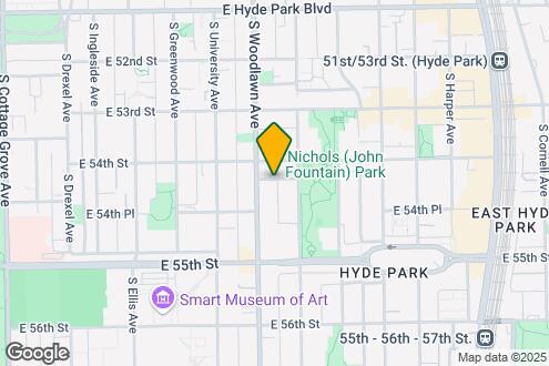 Map Image of the Property - 5415 S. Woodlawn Avenue