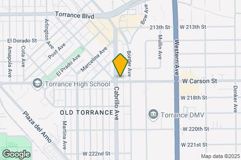 Imagen del Mapa de la Propiedad - The Dorms of Torrance