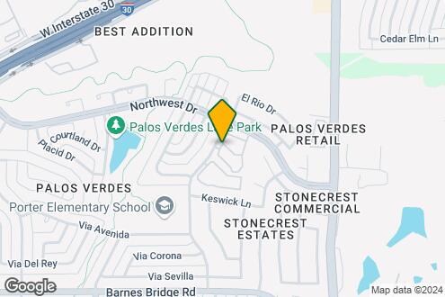 Map Image of the Property - The Pines of Palos Verdes Apartments