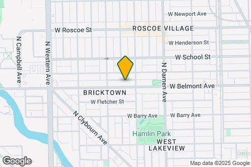 Map Image of the Property - 2120 W Belmont Ave