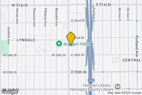 Map Image of the Property - 3329 Nicollet Ave