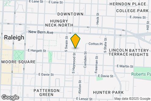 Map Image of the Property - 627 E Hargett St