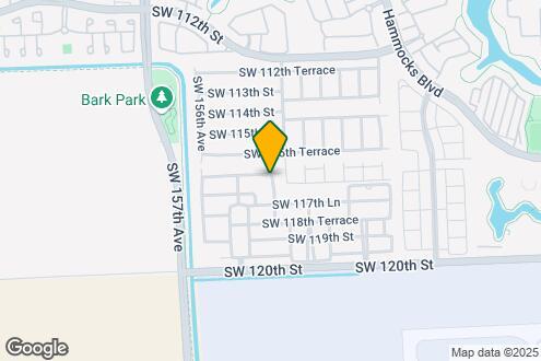 Map Image of the Property - 15424 SW 116th Terrace