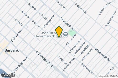 Map Image of the Property - 615 E Providencia Ave