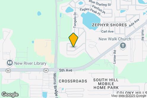 Map Image of the Property - Crystal Lake - Zephyrhills-A 55+ Community