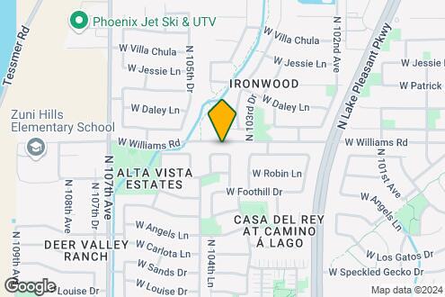 Map Image of the Property - 10440 W Cashman Dr