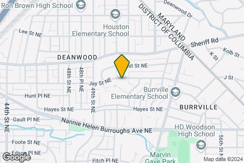 Map Image of the Property - Huntwood Courts Apartments