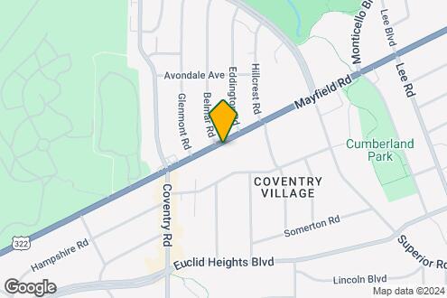 Map Image of the Property - Coventry Mayfield Apartments