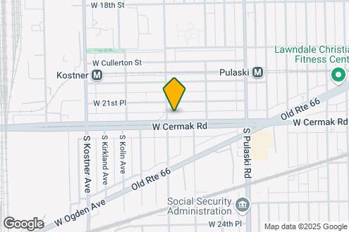 Map Image of the Property - 4148 W Cermak Rd