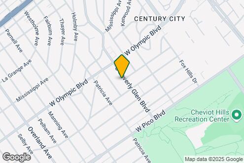 Map Image of the Property - 2245 Beverly Glen Blvd.