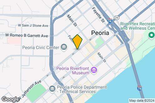 Map Image of the Property - Civic Center Plaza Apartments