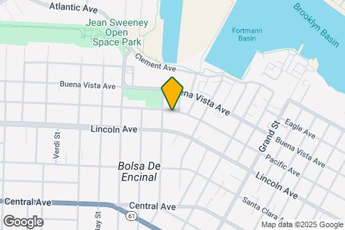 Map Image of the Property - 1512 Pacific Ave