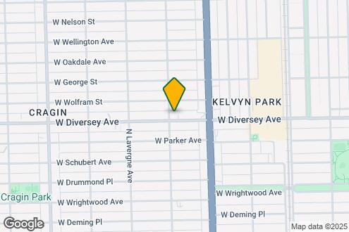 Map Image of the Property - 4852 W Diversey Ave