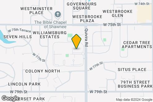 Map Image of the Property - The Meadows Apartment Homes KS