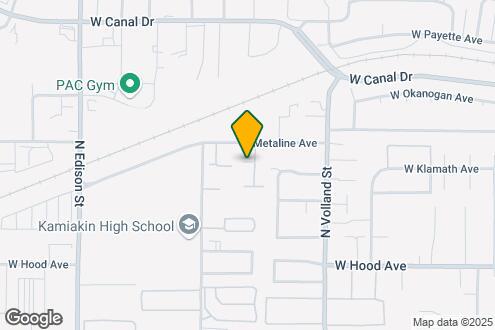 Map Image of the Property - Kamiakin North Apartments