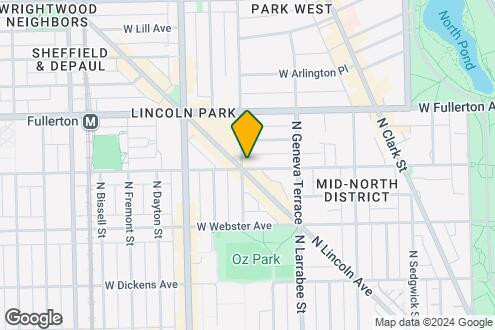 Map Image of the Property - 656 W Belden Ave