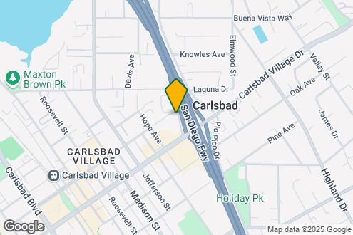 Imagen del Mapa de la Propiedad - The Lofts at Carlsbad Village