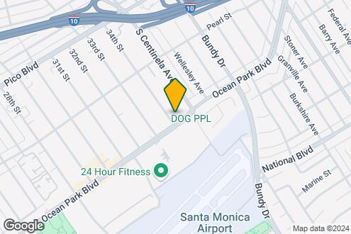 Map Image of the Property - 3401 Ocean Park Blvd