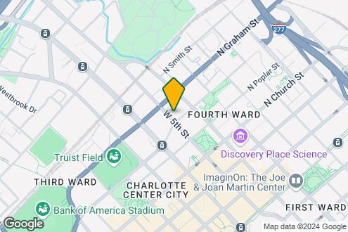 Map Image of the Property - The VUE Charlotte On 5th