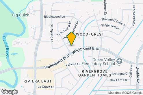 Imagen del Mapa de la Propiedad - 12905 Woodforest Blvd