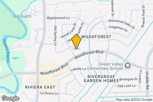 Map Image of the Property - 12905 Woodforest Blvd