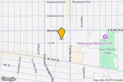 Map Image of the Property - 103 N Hayworth Ave