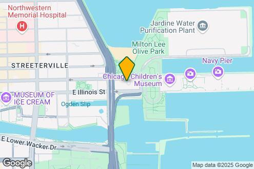 Map Image of the Property - 505 N Lake Shore Dr